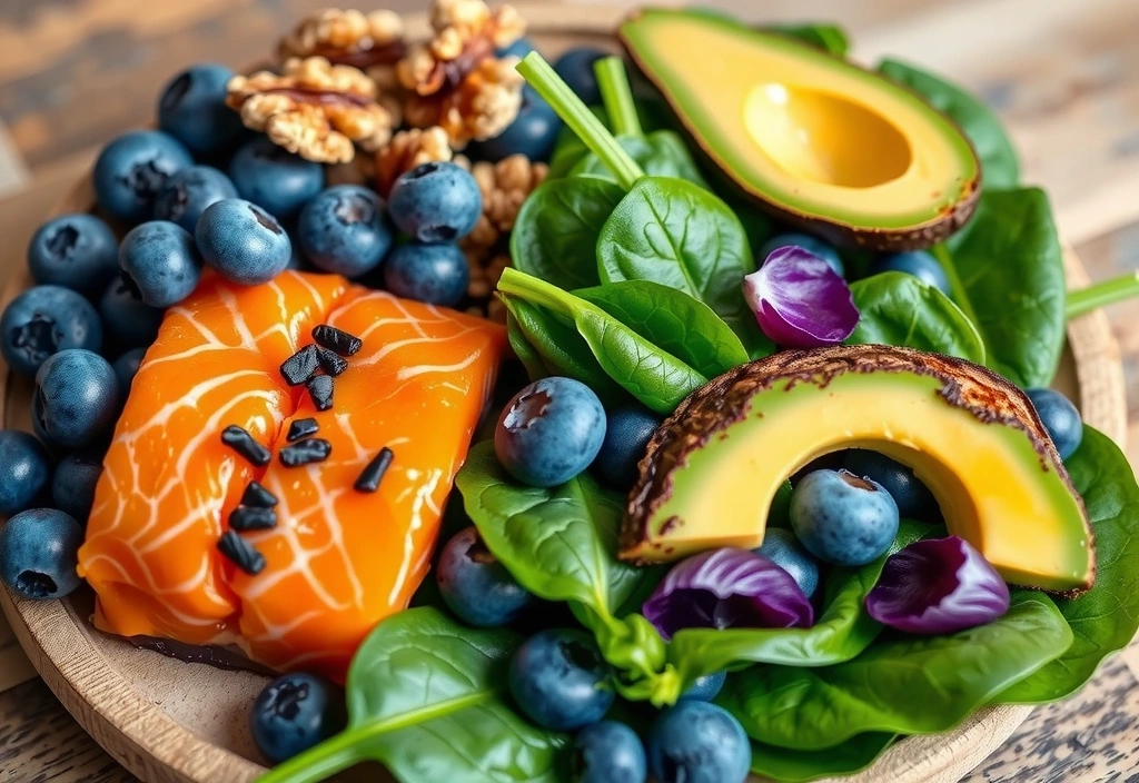 Alimentos saludables para el cerebro